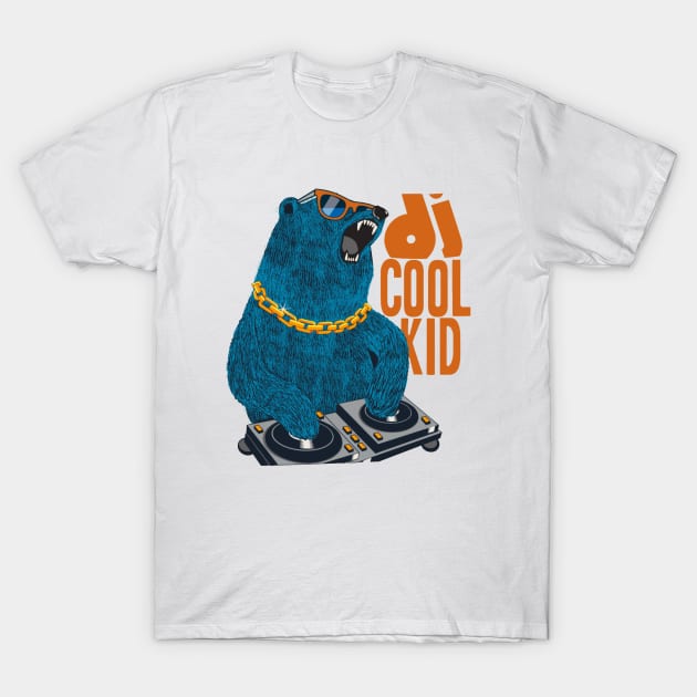 DJ Cool Kid T-Shirt by Mako Design 